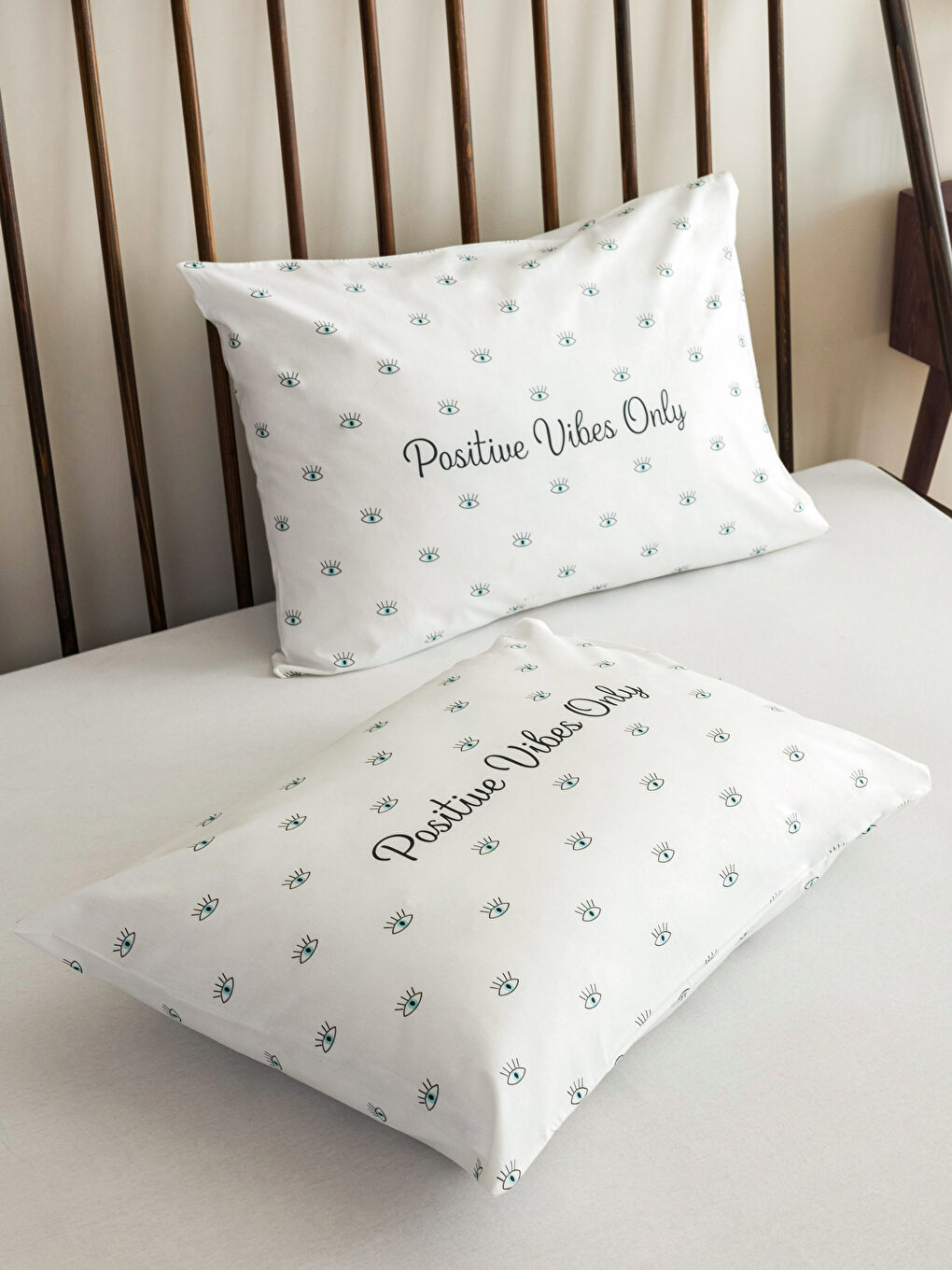 LCW HOME Pamučna jastučnica sa uzorkom 2-pakovanja 50x70 cm -W2GP90Z8-LQQ