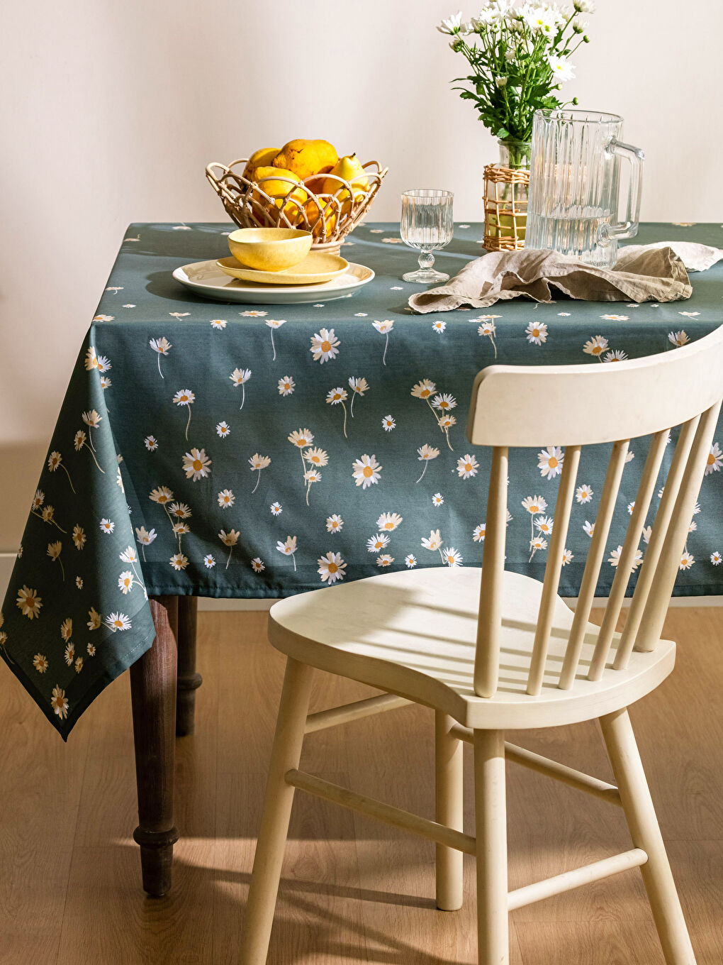 Karışık Baskılı Masa Örtüsü 150x220 cm-1