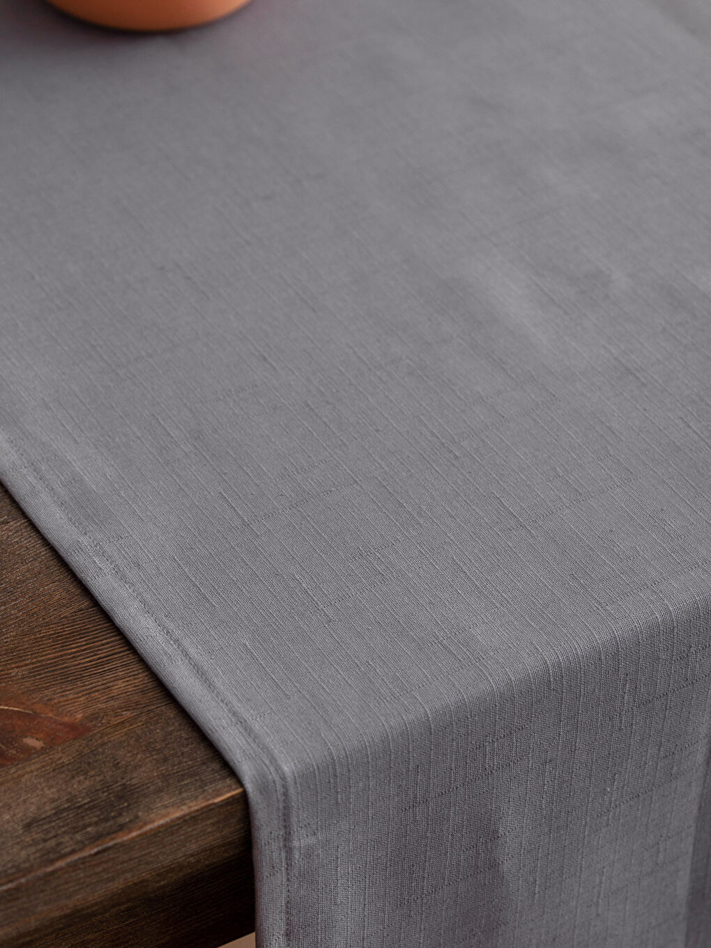 Өрнексіз мақта дастарқан 45x150 см-2