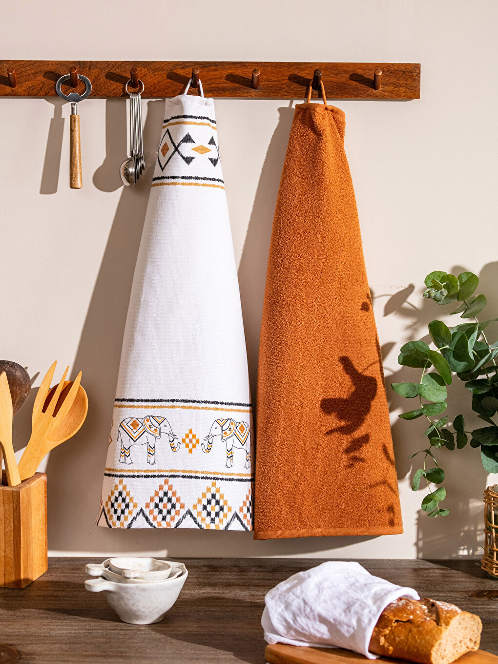 Štampana Kuhinjska Krpa 2 Kom 40x50 cm-1