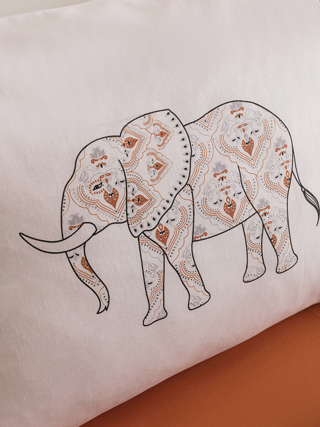 Gemustertes Baumwolle Einzelbett-Bettbezug-Komplettset-3