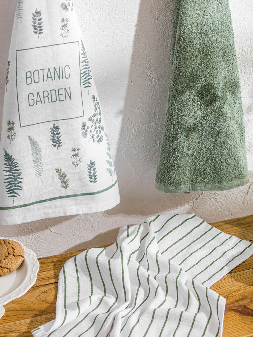 منشفة شاي قطن مطبوع ٢ قطعة ٤٠x٥٠ سم-2