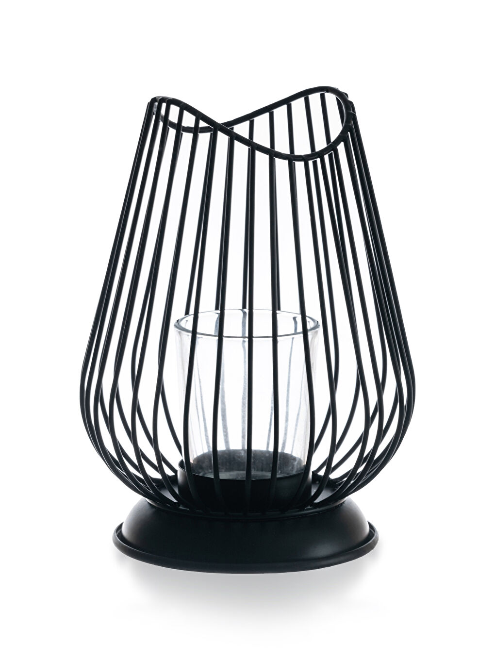 Siyah Metalik Mumluk 12x17 cm-3