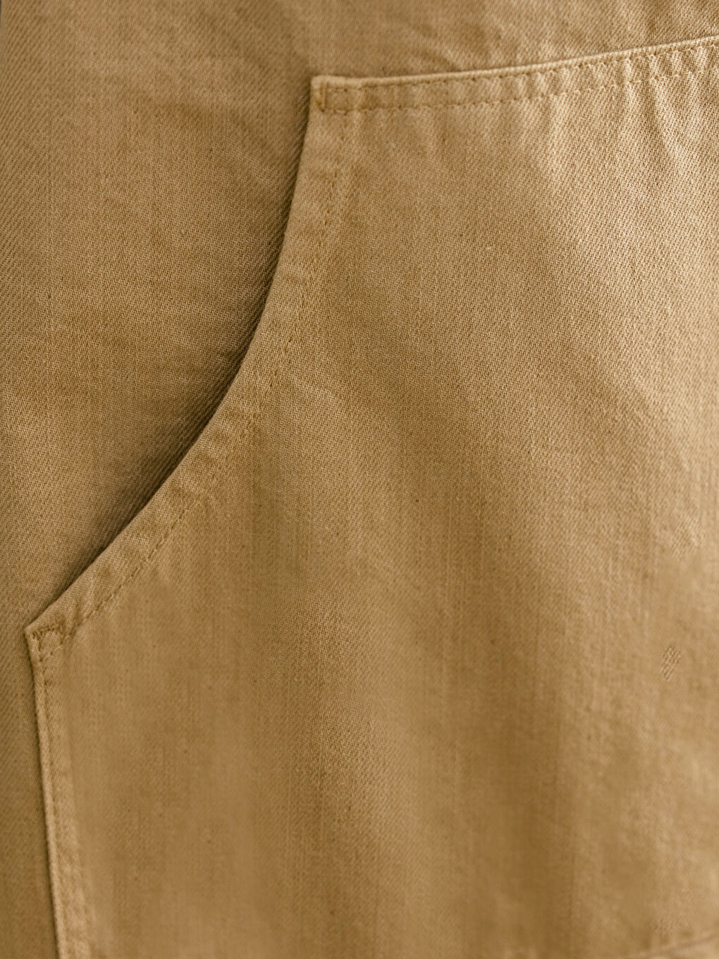 Sarı Düz Pamuklu Mutfak Önlüğü-1