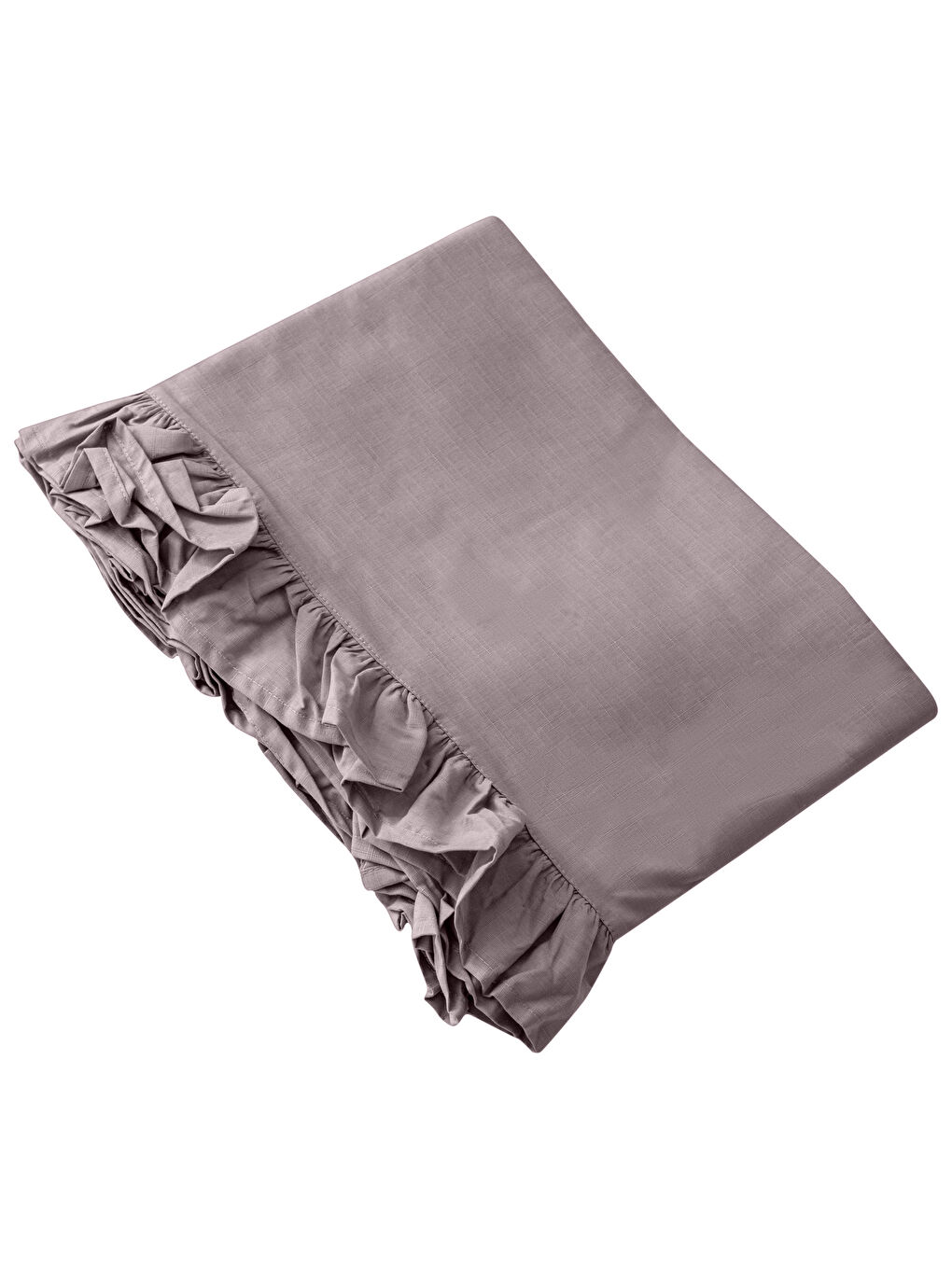 Nappe en Coton avec Détails à Volants 150x200 Cm-4