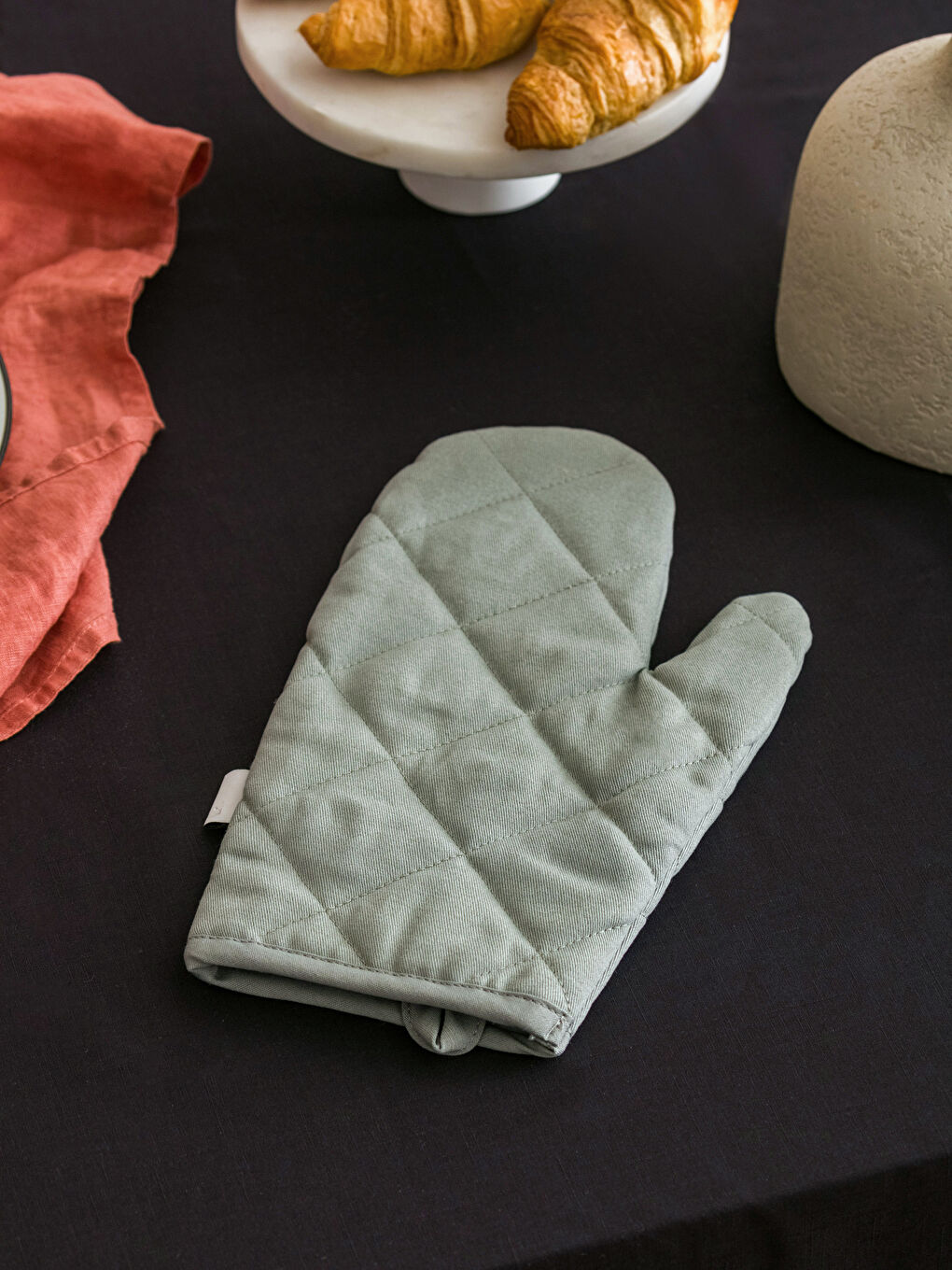 Mănuși pentru cuptor imprimate cu text-1