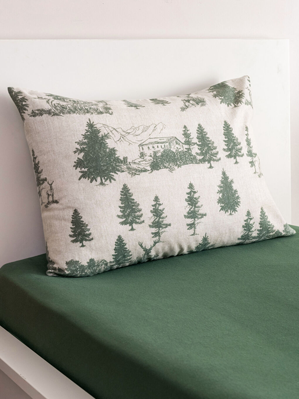 Patterned Cotton Single Duvet Cover Set -W2GU53Z8-F9C