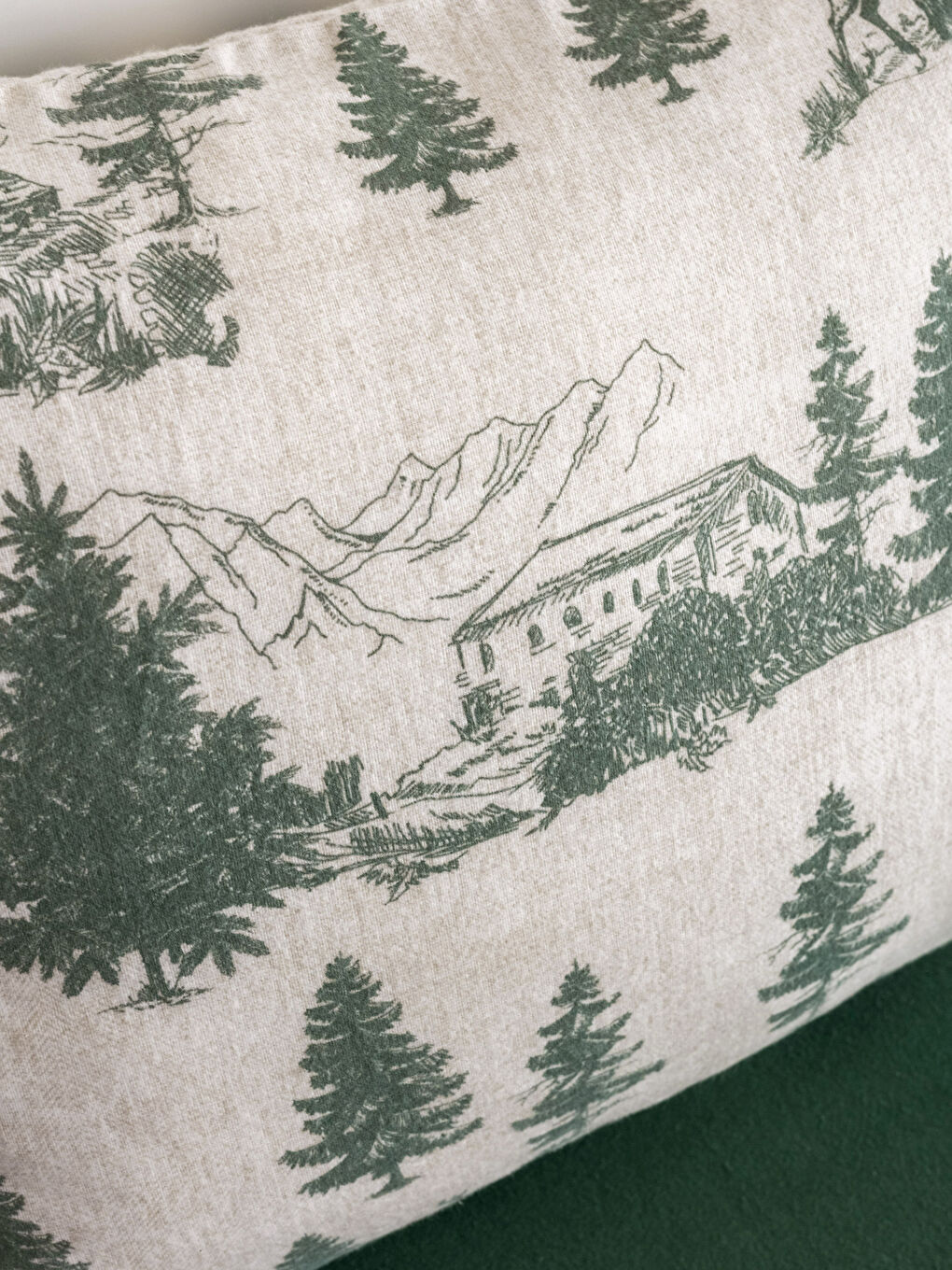 Patterned Cotton Single Duvet Cover Set -W2GU53Z8-F9C