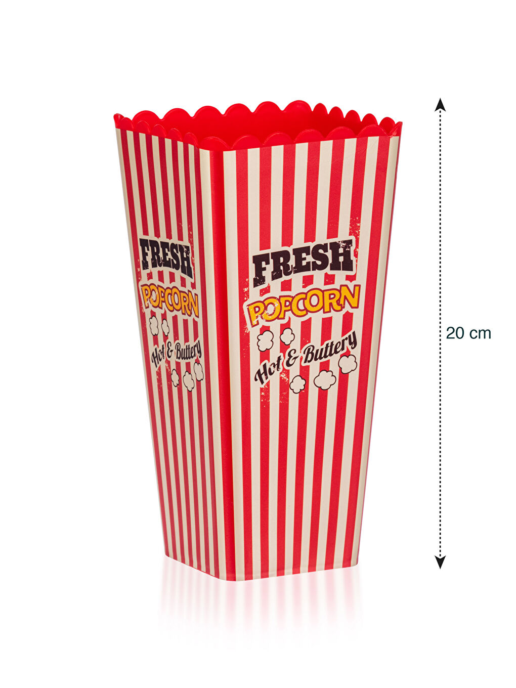 Karışık Baskılı Patlamış Mısır Kovası 20 cm-3