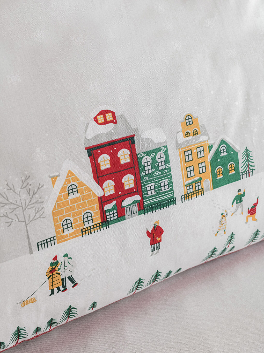 New Year Themed Double-Sided Duvet Cover Set-3