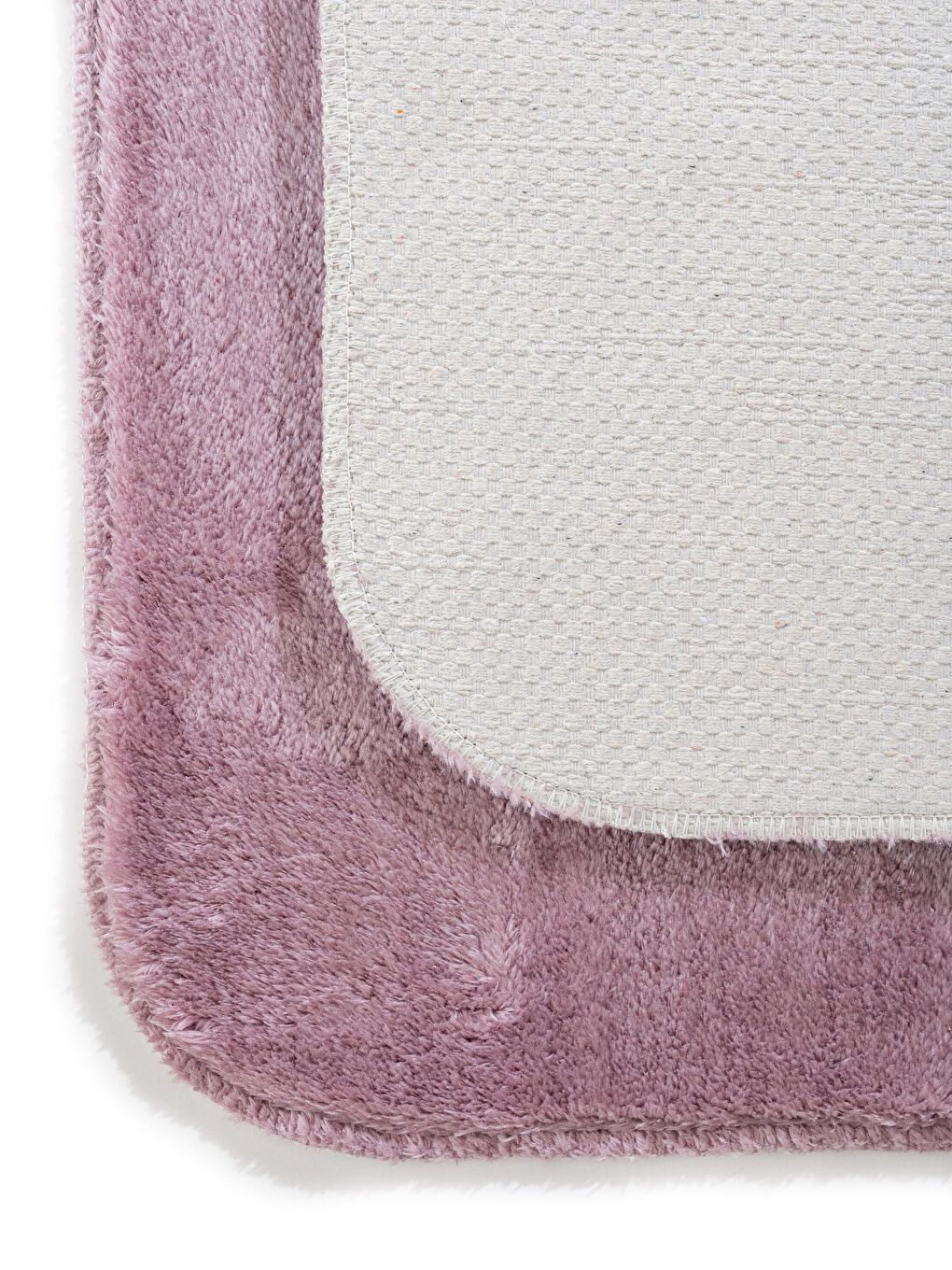 Lila Düz Banyo Paspası 2'li-2