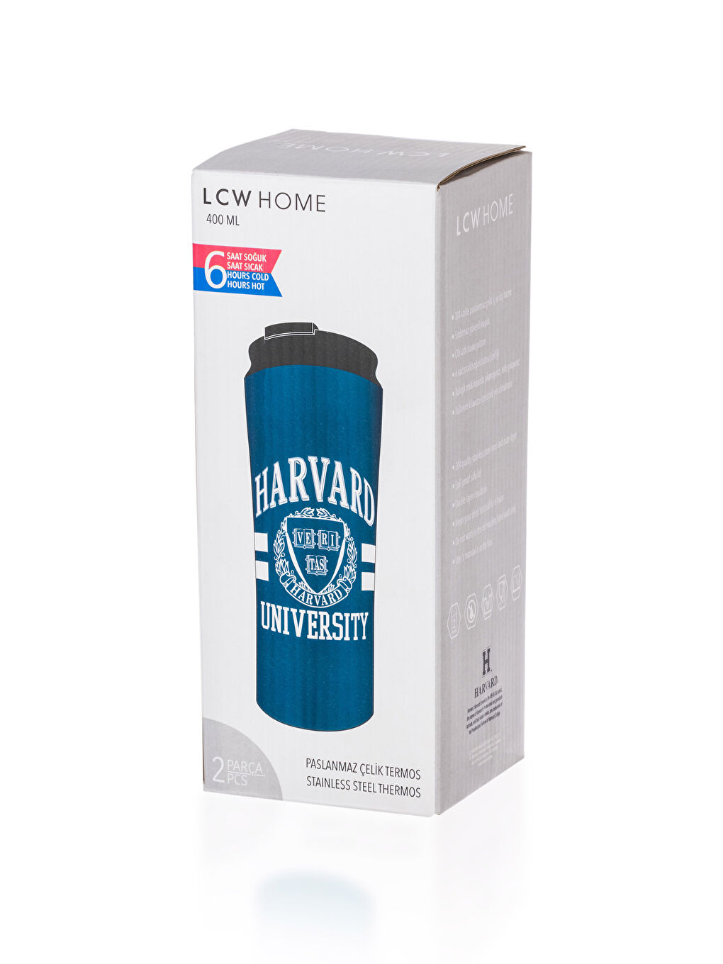 LCW HOME Harvard University Printed Steel Thermos 400 Ml -W2H062Z8-F9C