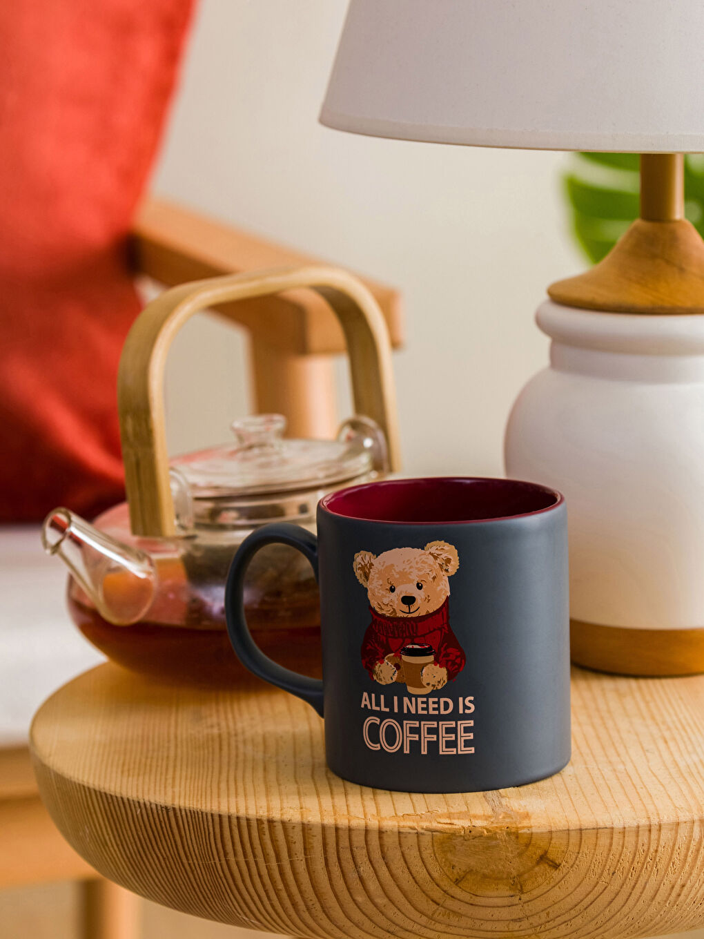 LCW HOME Karişik Baskılı Kupa Bardak 320 ml - 1