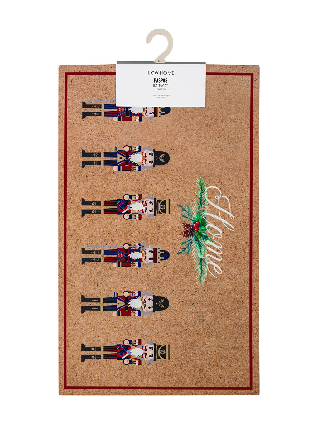 Коледна Тематична Изтривалка за Врата 45x75 см-3