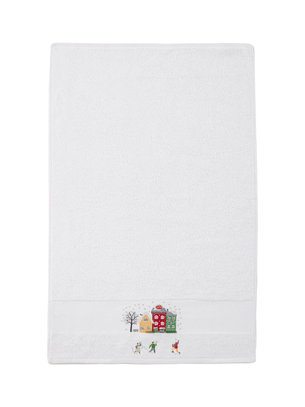 فوطة وجه قطن مطرزة 50x80 سم-4