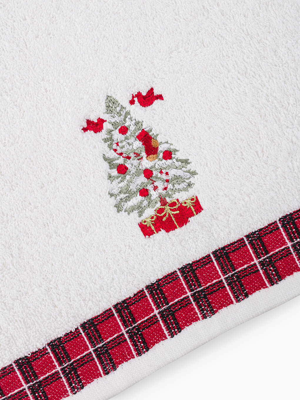 فوطة يد قطن مطرزة 30x50 سم-3