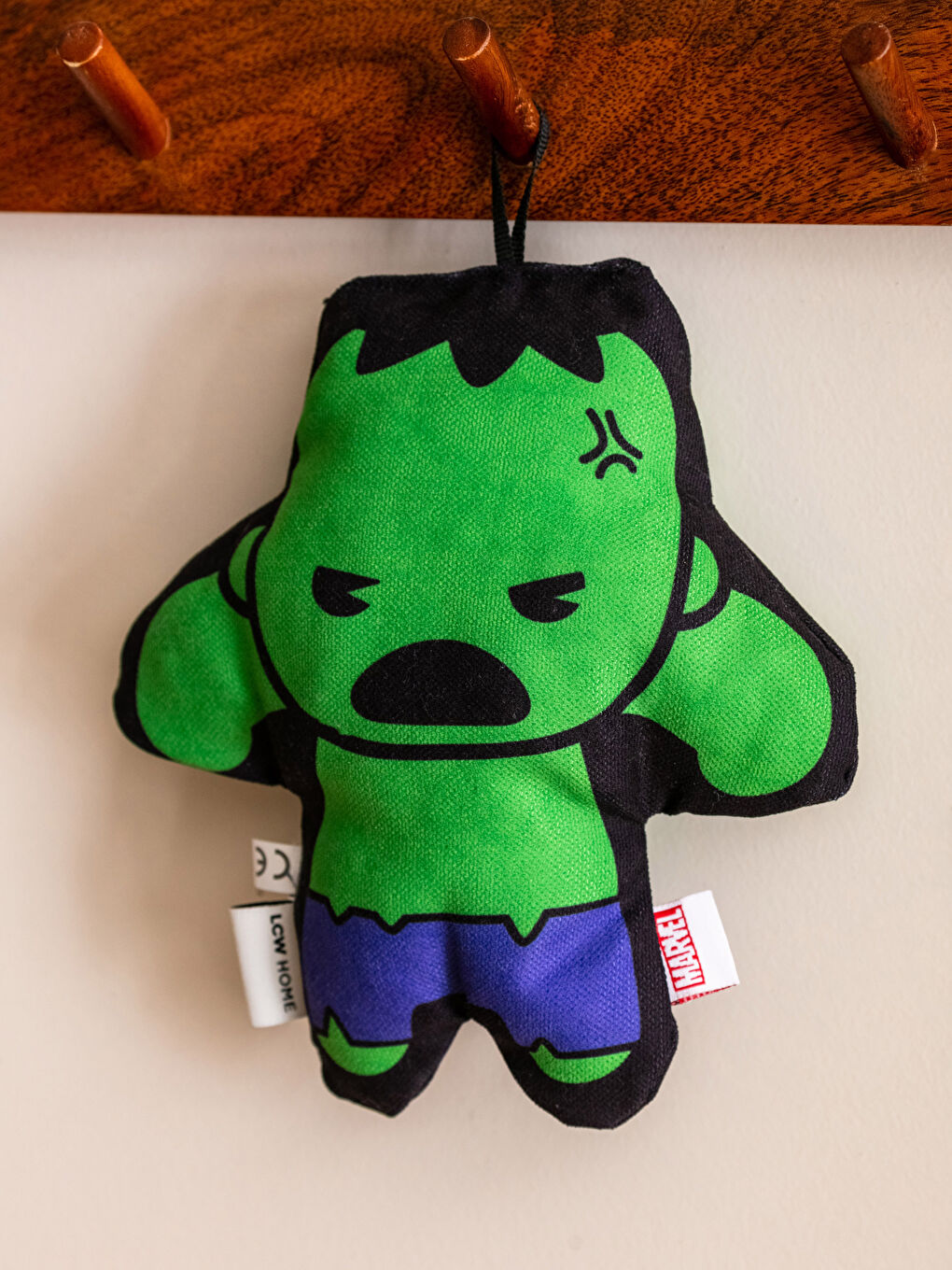 Coussin Bébé Hulk Imprimé 17 Cm-3