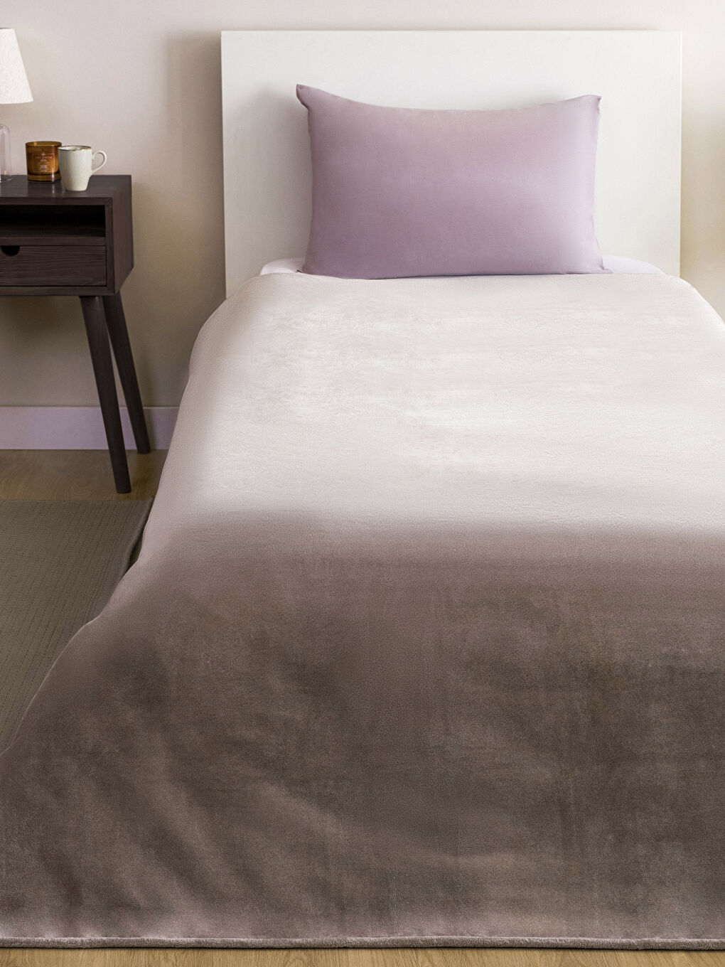 بطانية مفردة سادة قماش ويلسوفت 150x220 سم