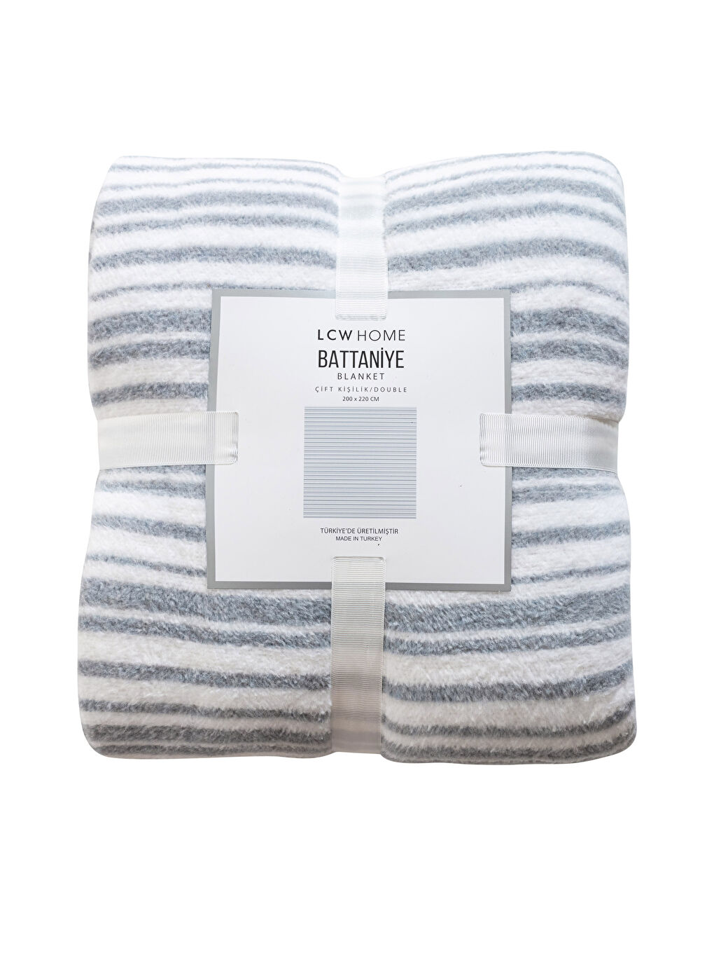 بطانية مزدوجة مخططة 200x220 سم-3