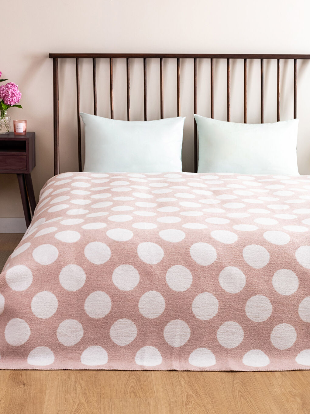 LCW HOME Punktmuster Doppelte Decke 200x220 Cm -W2H899Z8-LU7