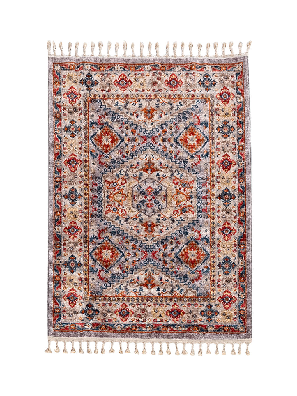 LCW HOME Etnik Desenli Püskül Detaylı Halı 120x180 cm