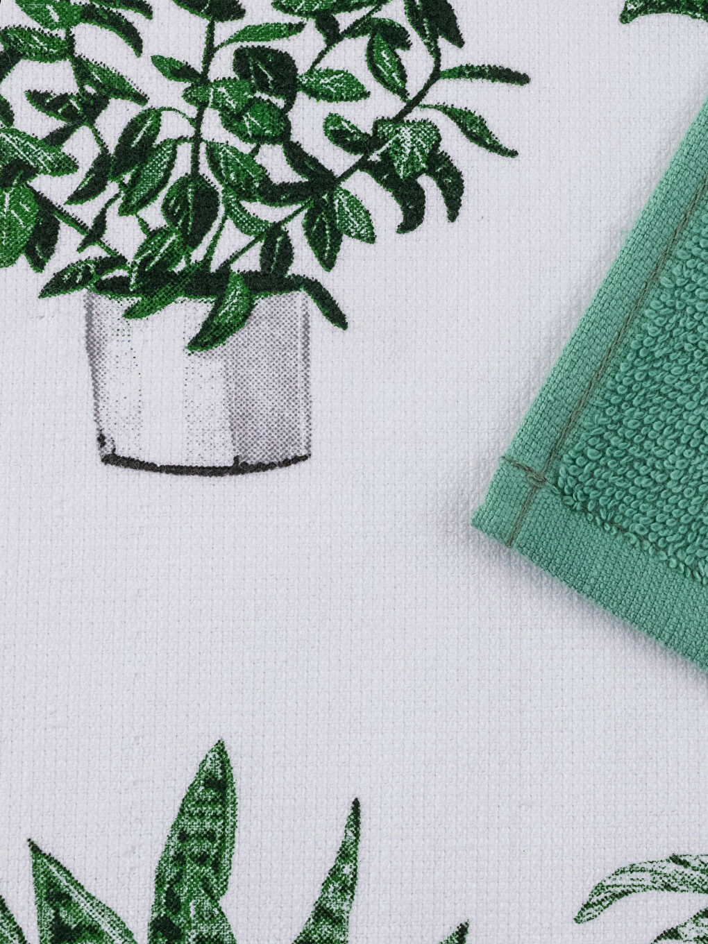 فوطة شاي مطبوعة عبوتان 40x50 سم-2