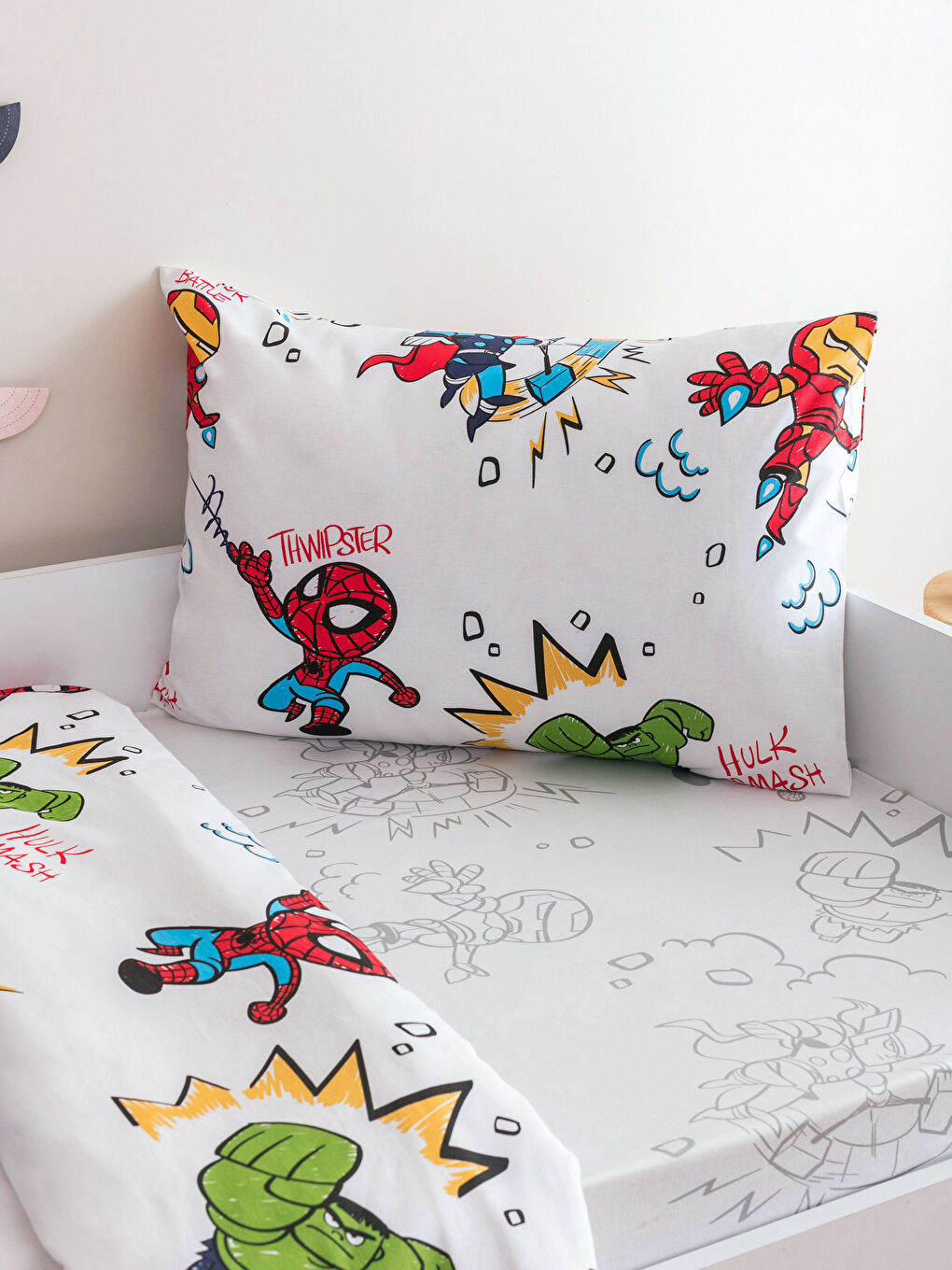 Лицензированный комплект постельного белья для детей Marvel-2