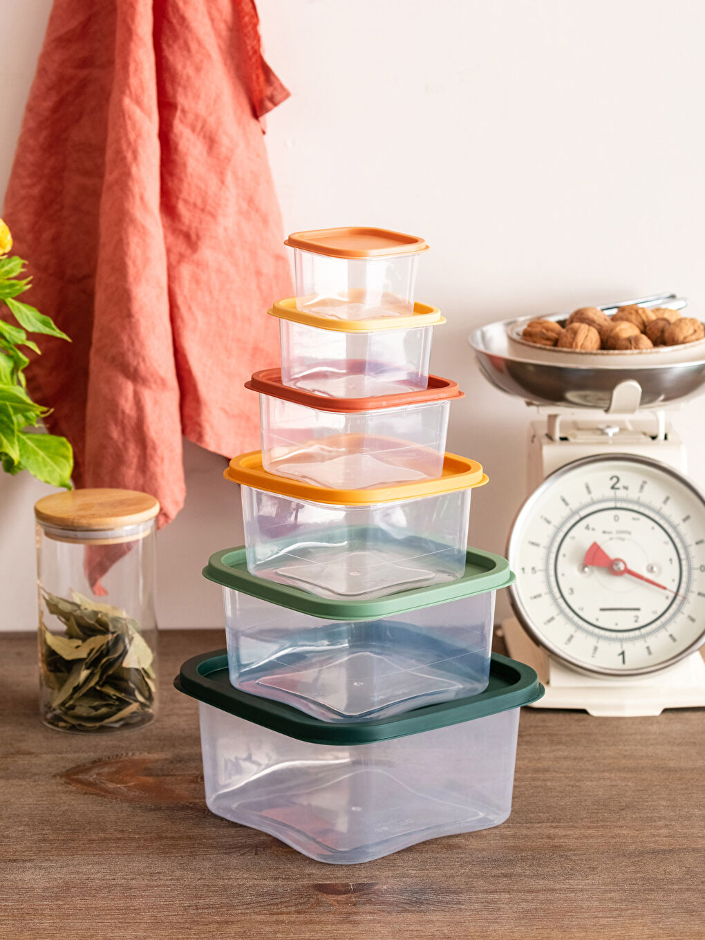 Karışık Saklama Kabı Seti 6'lı