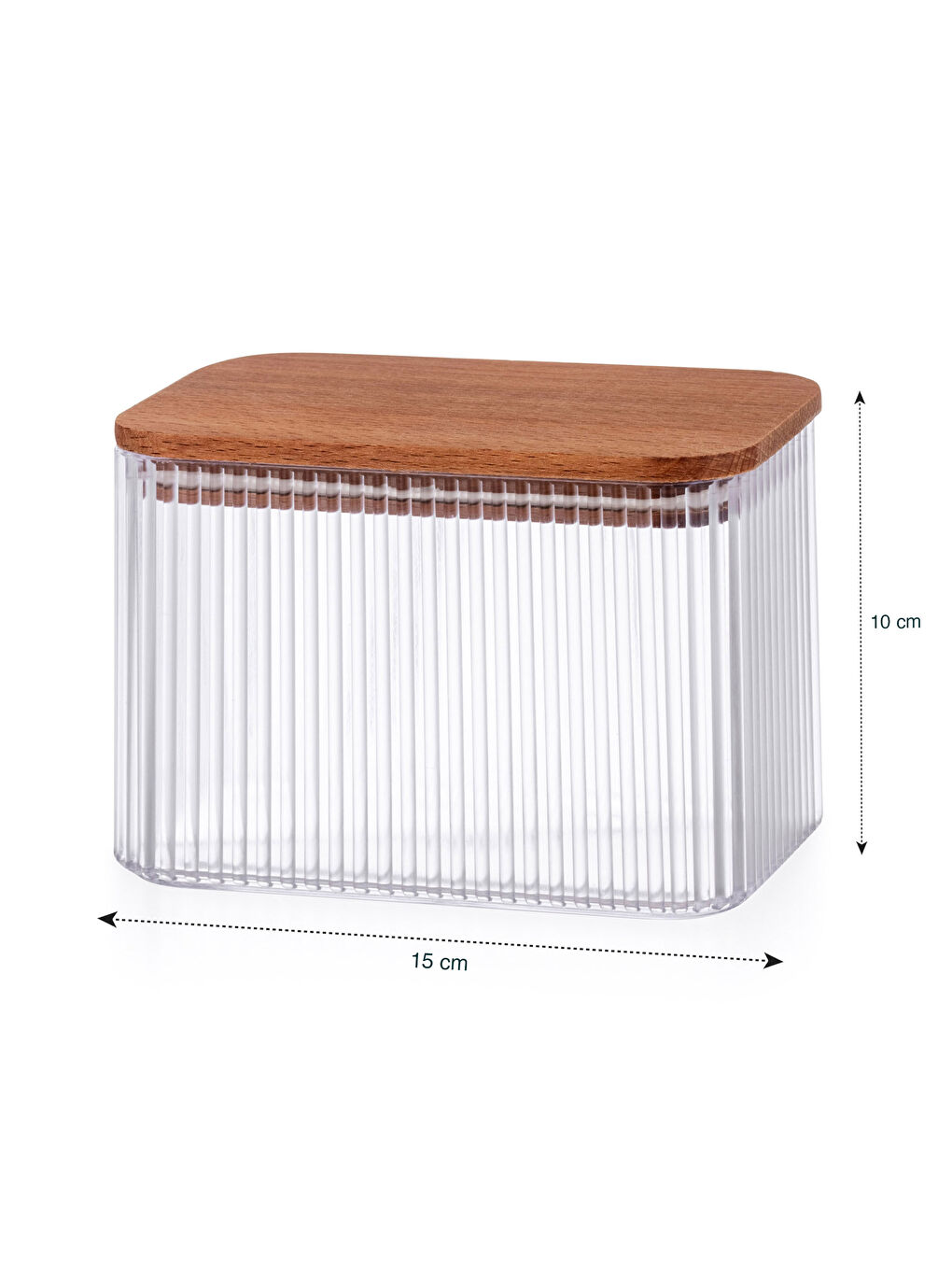 Renksiz Kapaklı Saklama Kabı 1000 ml-3