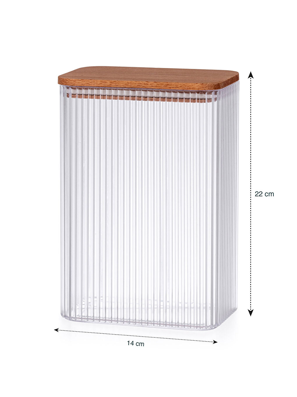 Renksiz Kapaklı Saklama Kabı 2000 ml-3