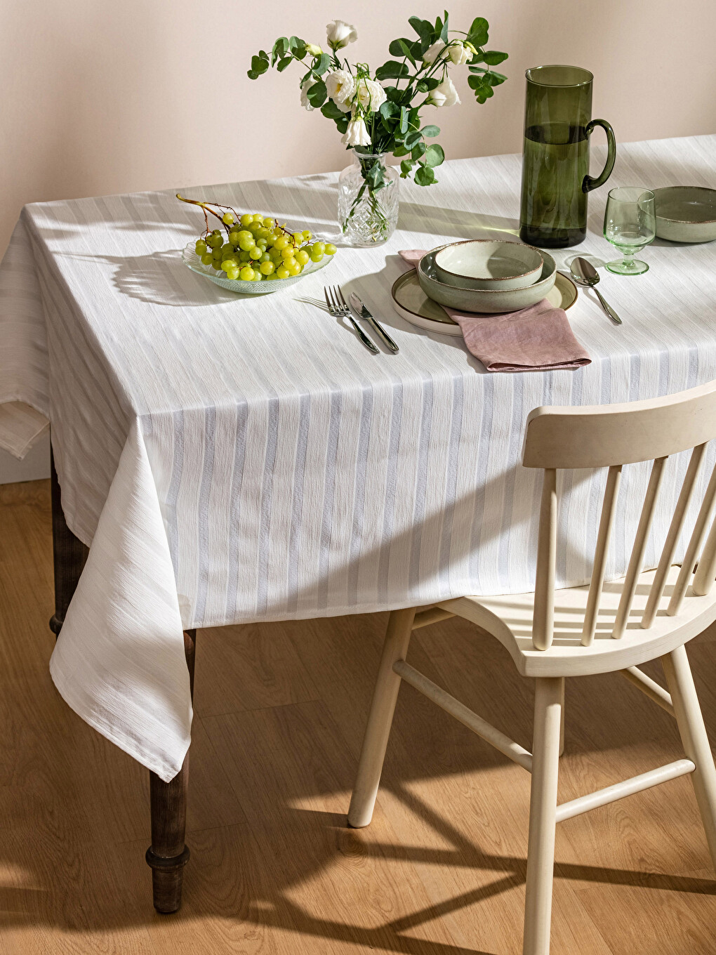 Nappe Rayée 140x180 Cm