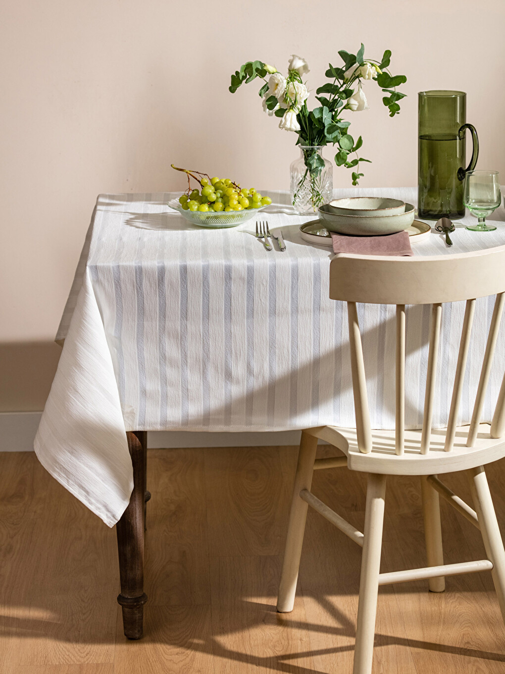 Nappe Rayée 140x180 Cm-1
