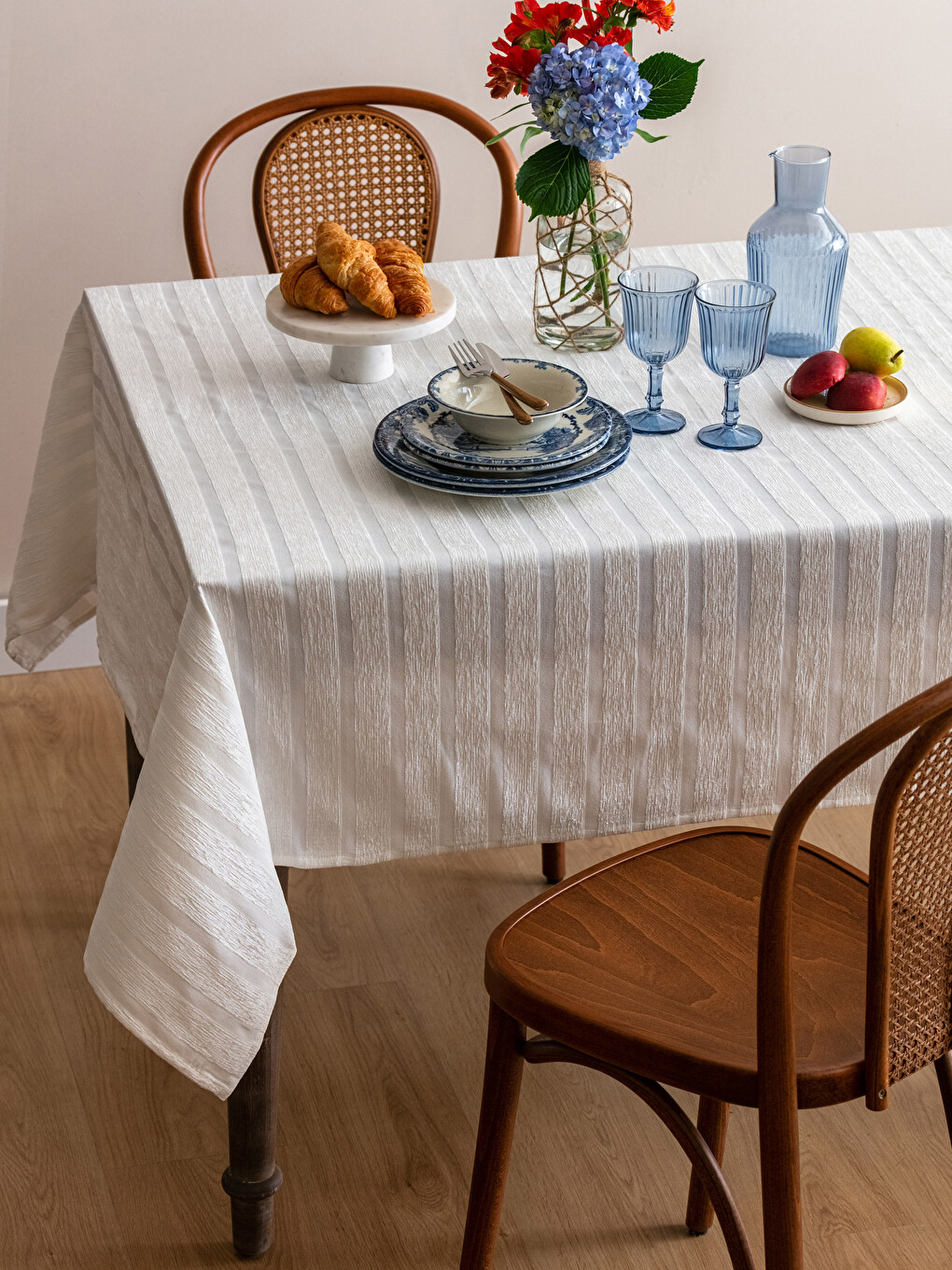 Nappe Rayée 140x180 Cm