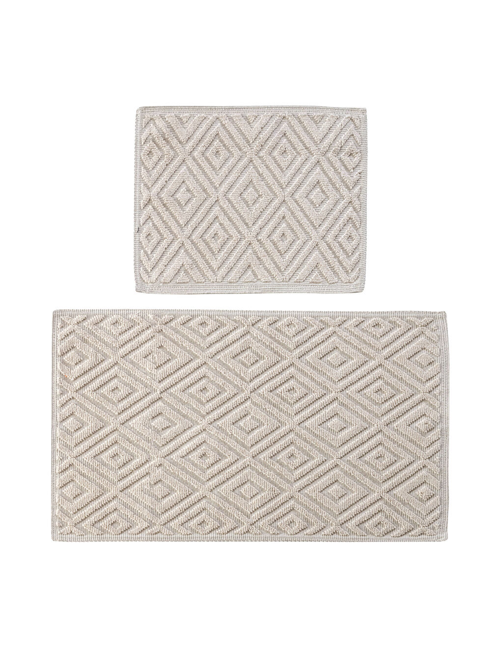 Patterned Bath Mat 2 Pack-4
