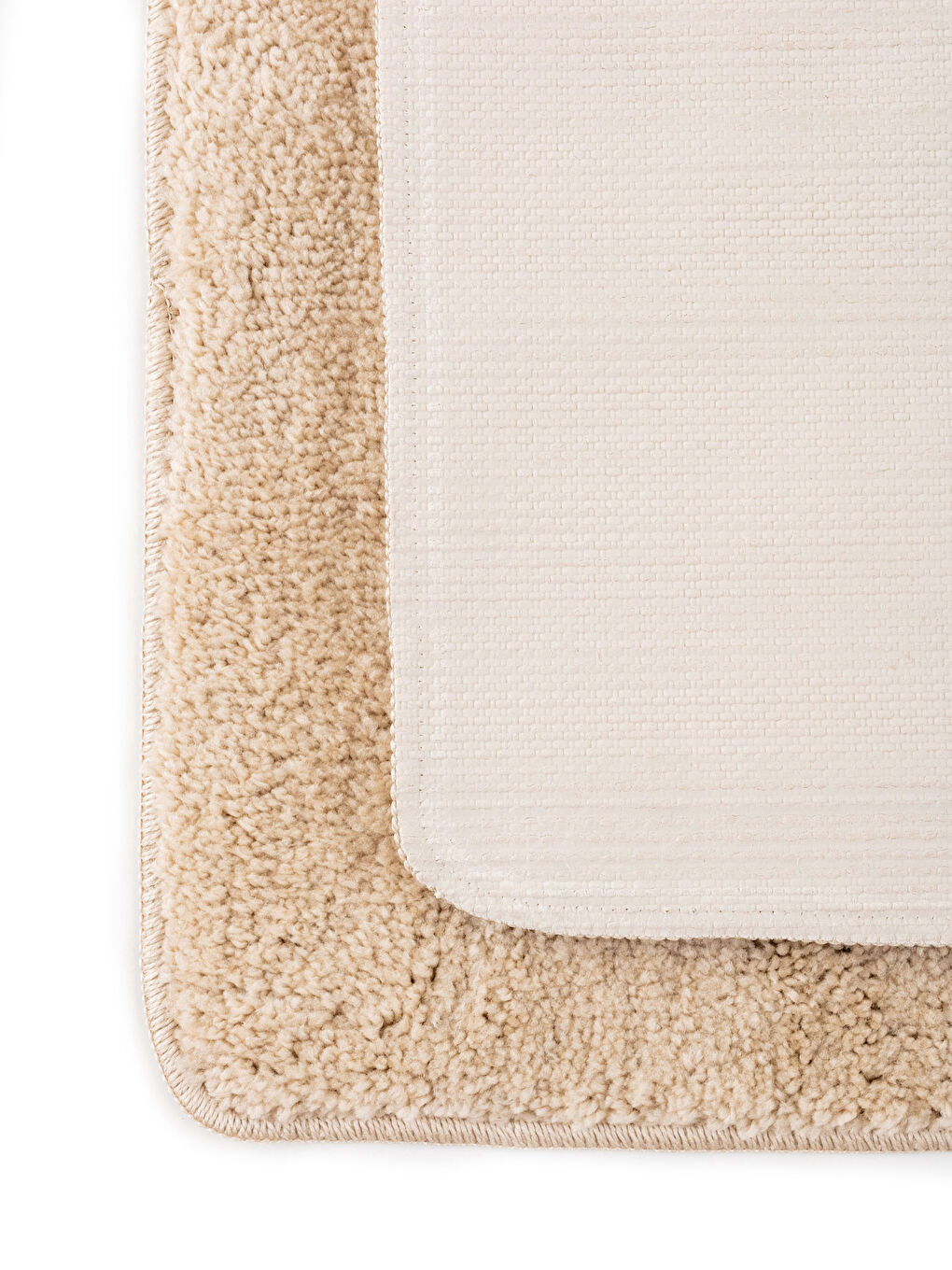 Lot de 2 Tapis de Bain Uni-2