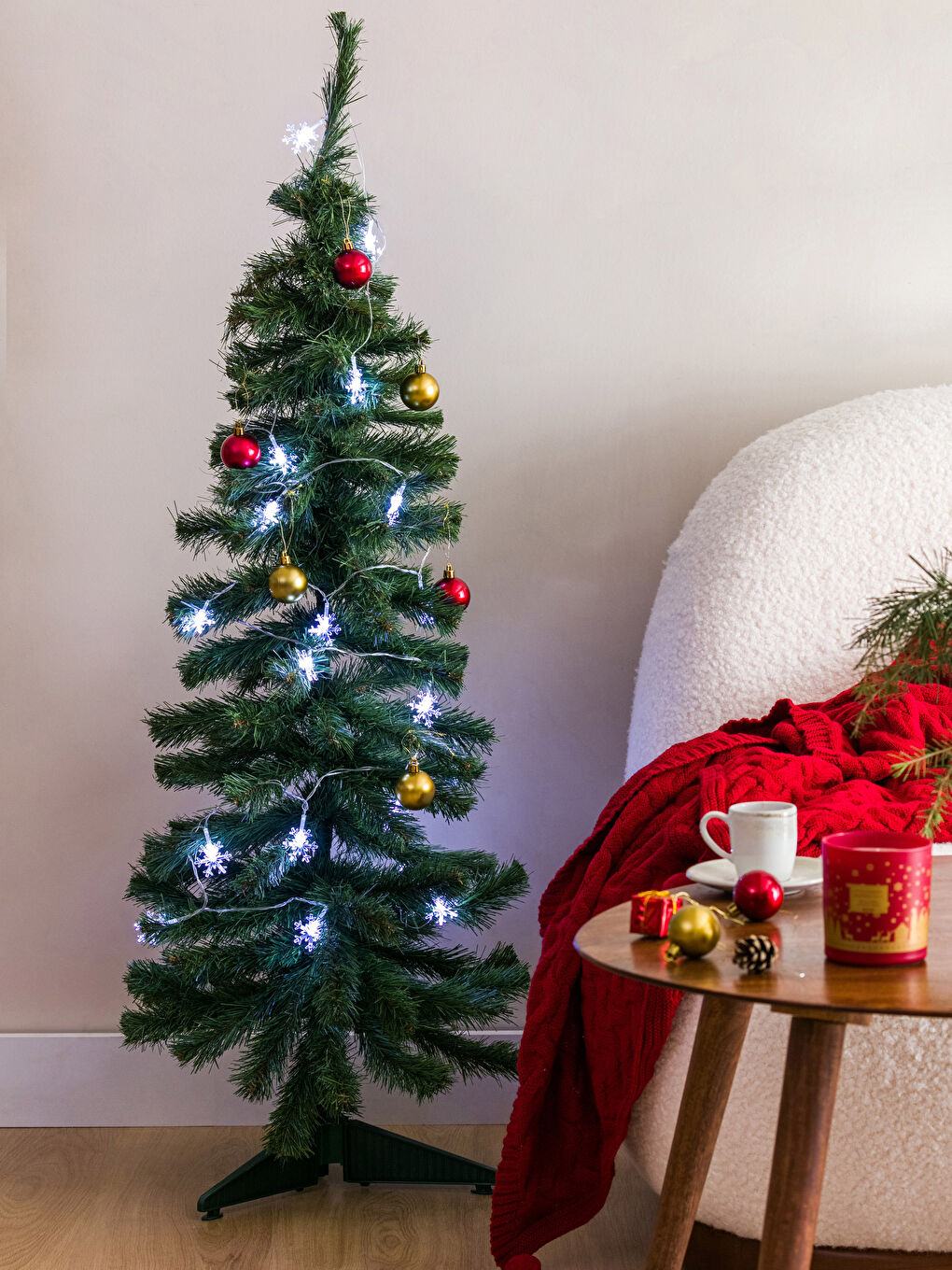 Karışık Kar Taneli Led Işık