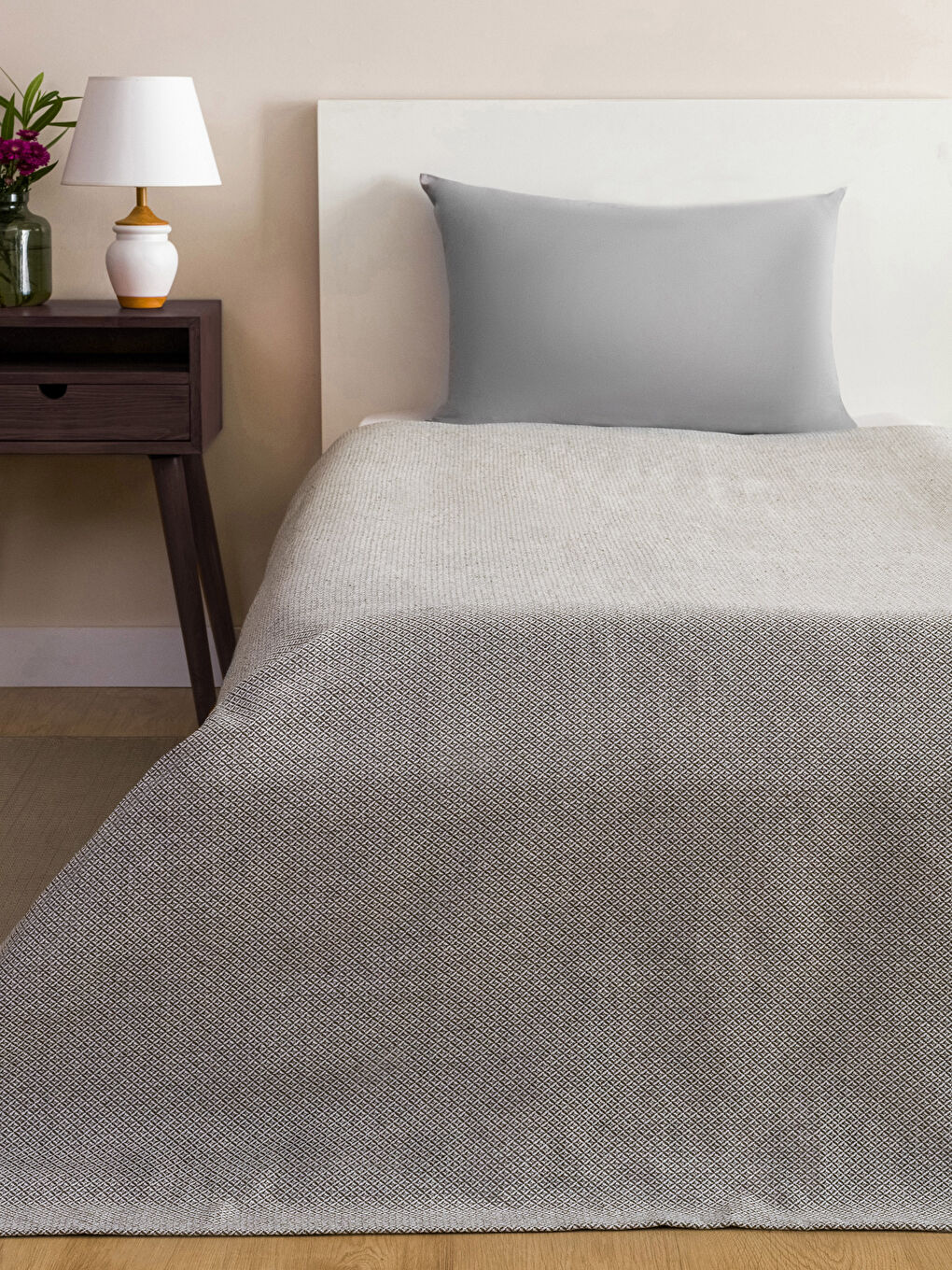 Patterned Single Bedspread 160x220 cm