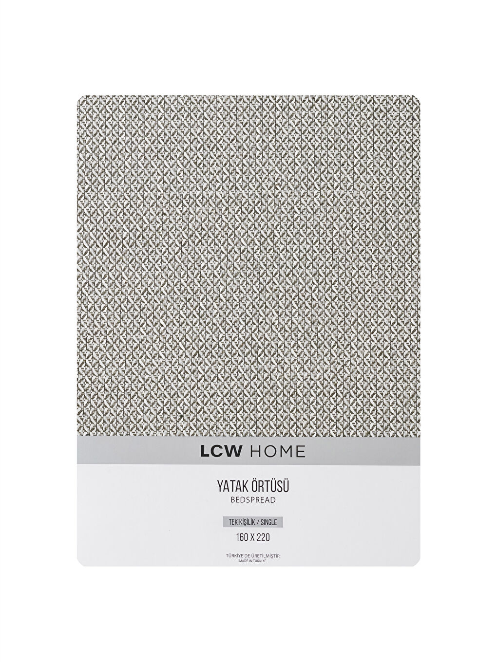 Patterned Single Bedspread 160x220 cm-4