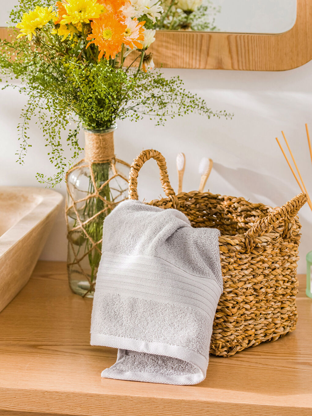 Regular Cotton Face Towel 50x80 Cm-1