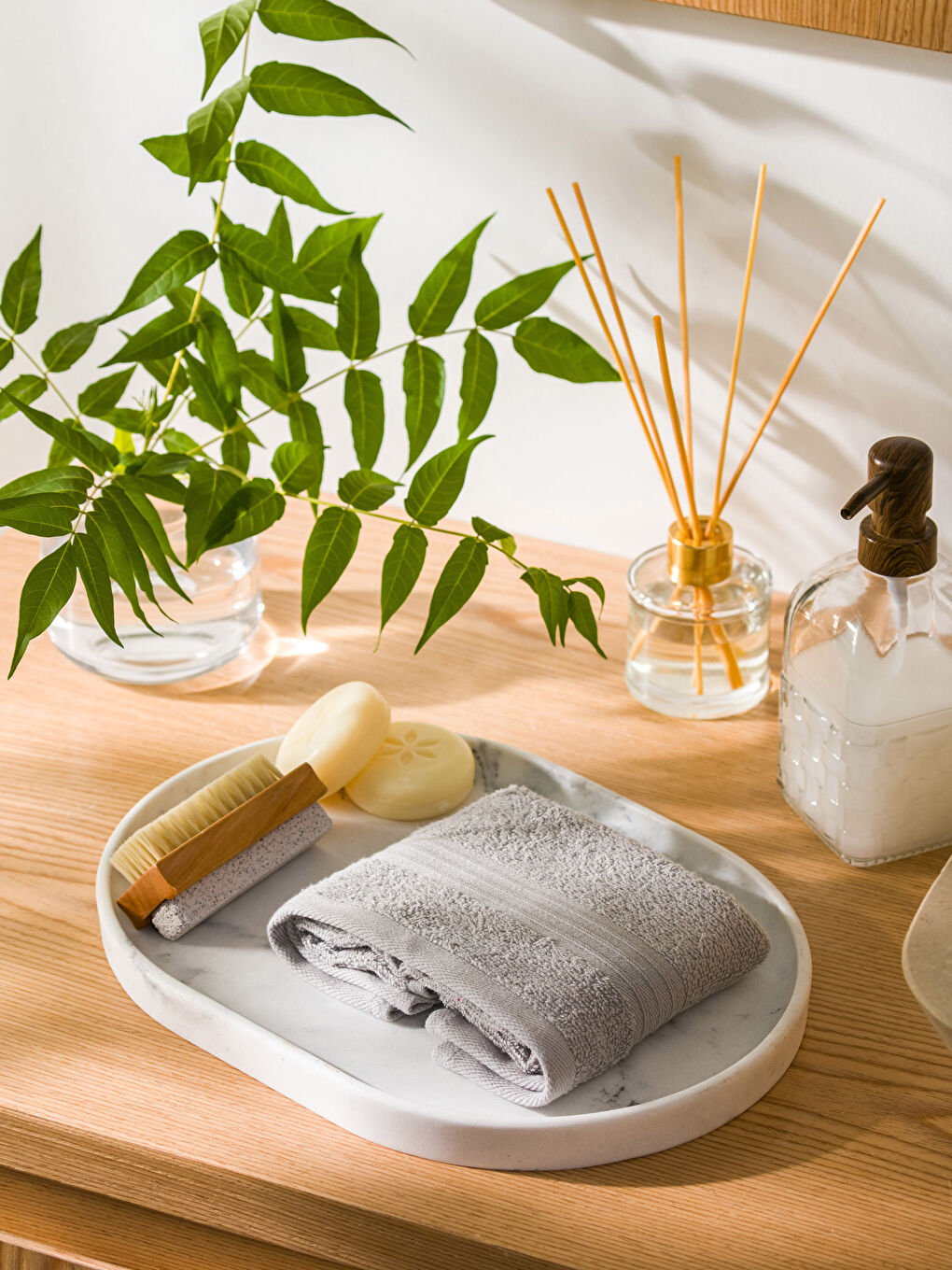 Plain Cotton Hand Towel 30x50 Cm