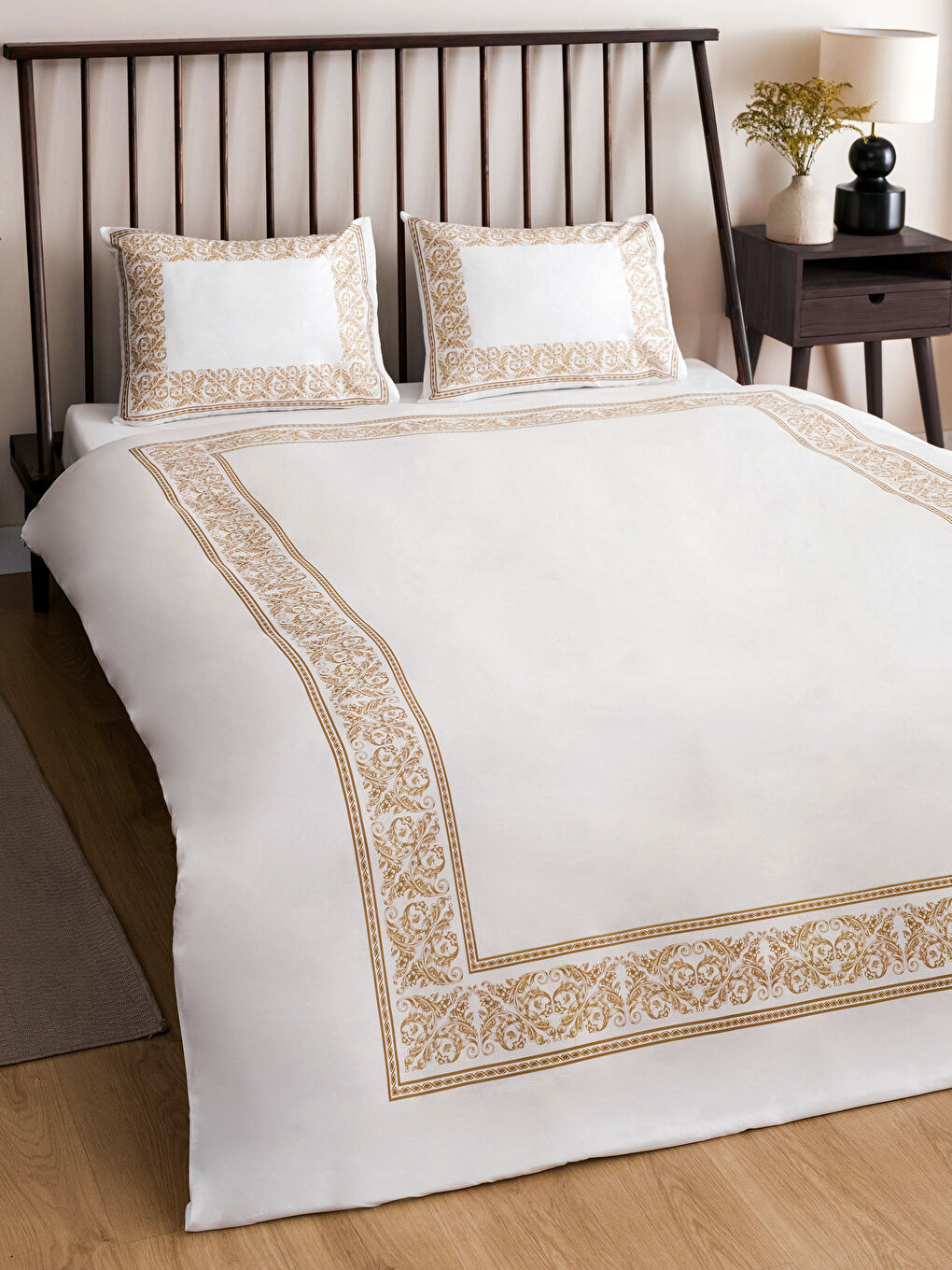 Cotton Printed Double Duvet Cover Set