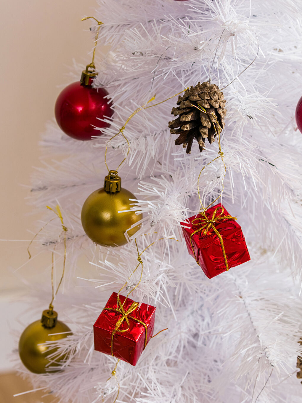 Karışık Dekoratif Yılbaşı Süsü 4 Cm 3'lü-2