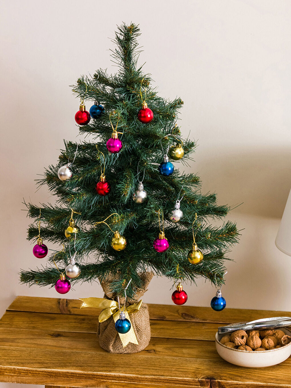 Karışık Dekoratif Yılbaşı Süsü 3 Cm 20'li