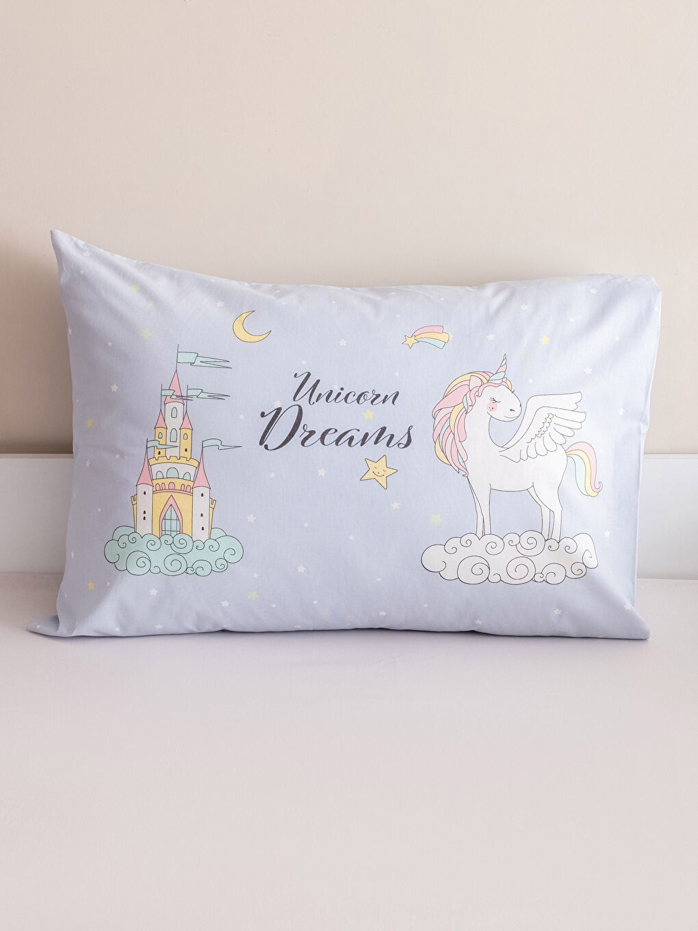 Karışık Desenli Pamuklu Çocuk Yastık Kılıfı 50x70 cm-1