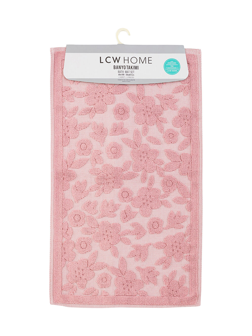 Embossed Bath Mat 2 Pieces-3