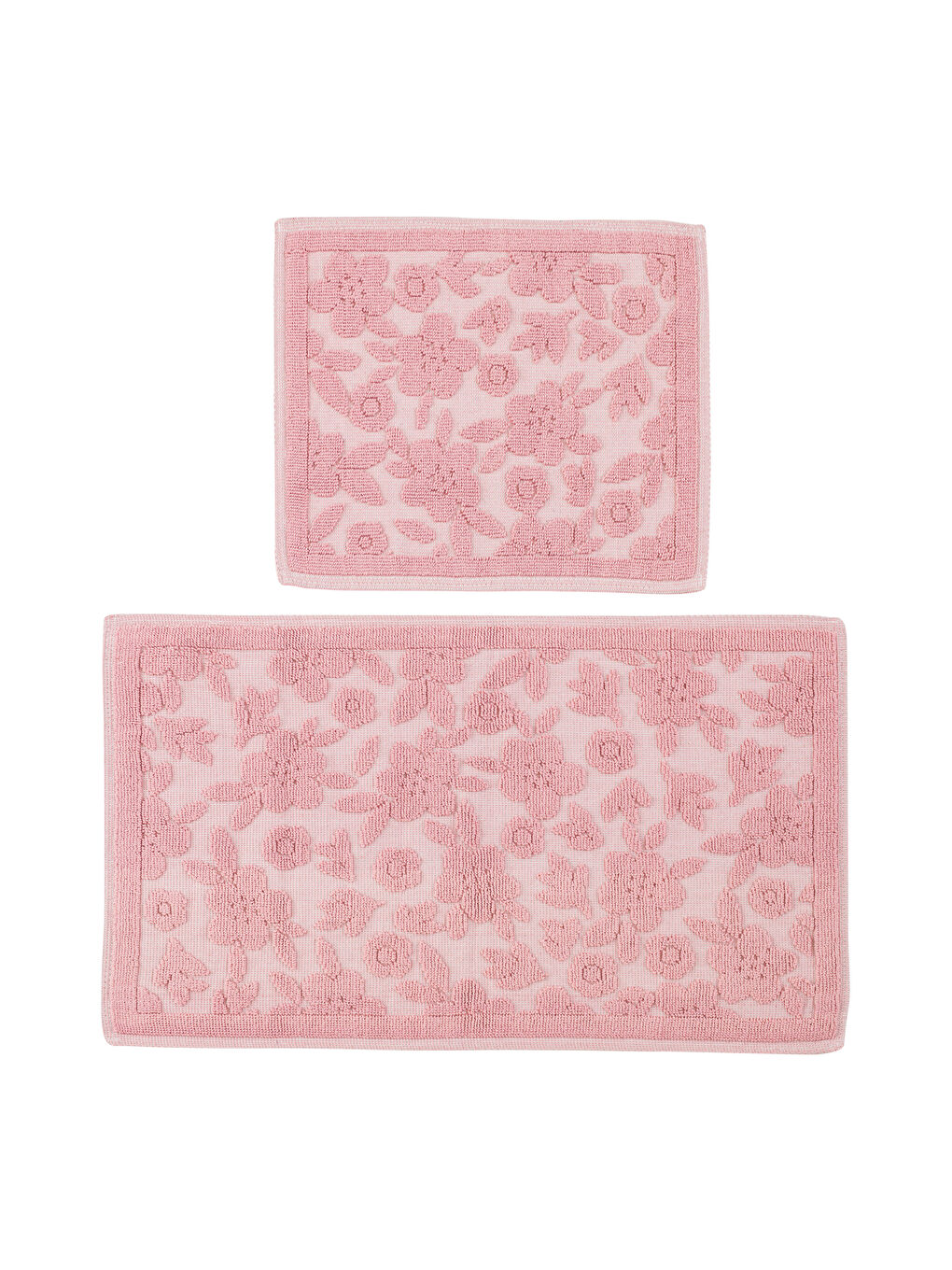 Embossed Bath Mat 2 Pieces-4