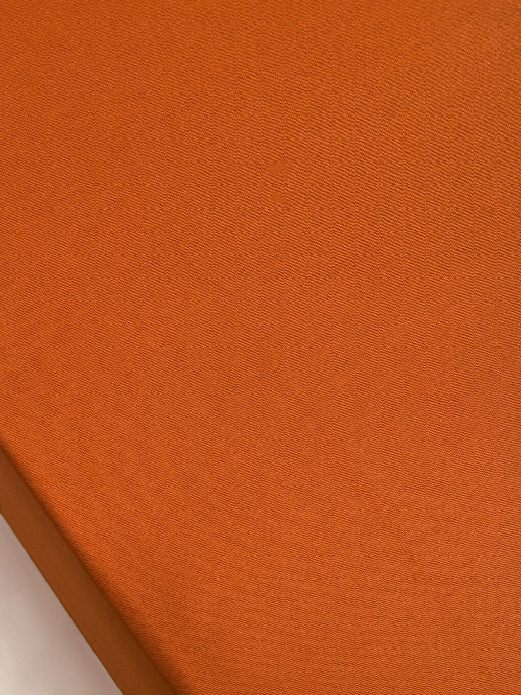 Kahverengi Düz Pamuklu Tek Kişilik Çarşaf 180x240 cm-1