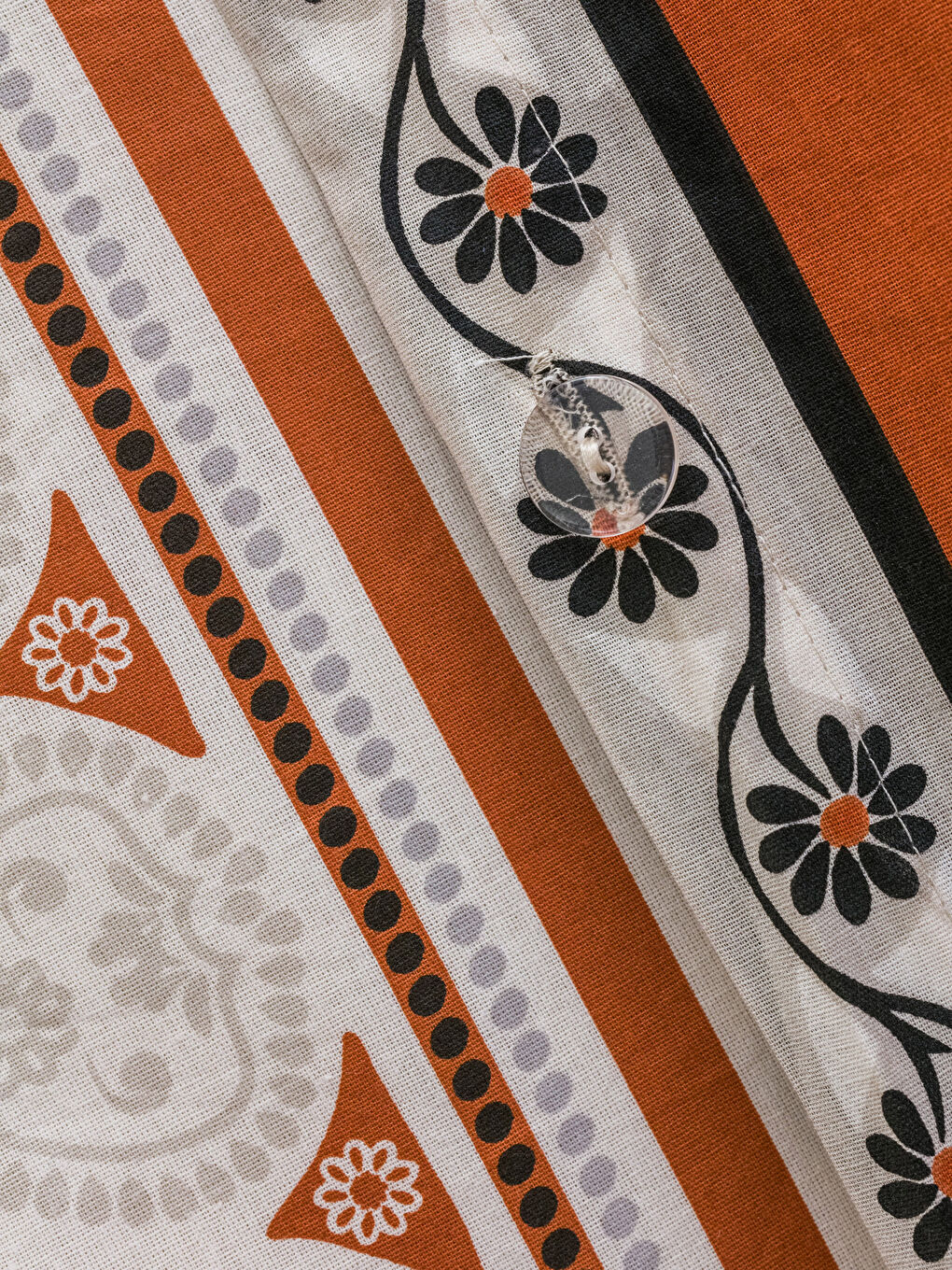 Karışık Pamuklu Desenli Tek Kişilik Nevresim 160x220 cm-3