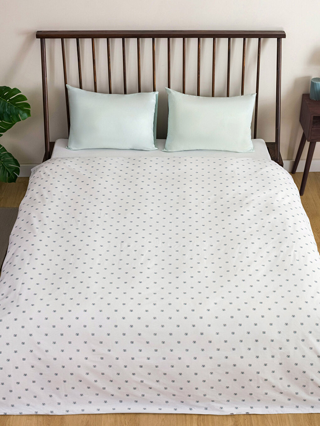 Хлопковый двойной пододеяльник 200x220 см-1