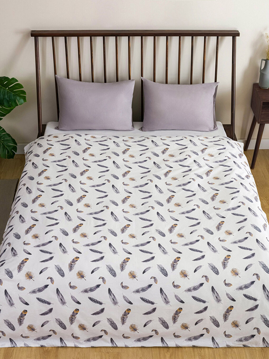 LCW HOME Cotton Double Duvet Cover 200x220 Cm -W2I391Z8-F9C
